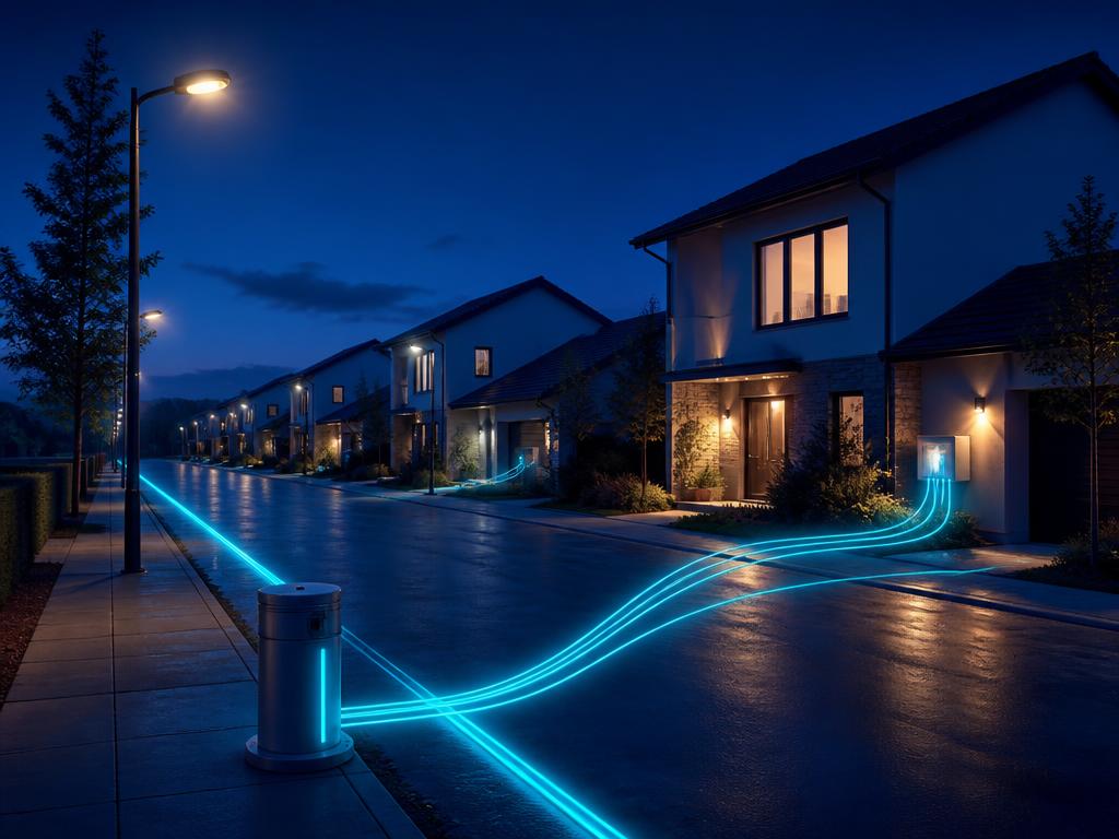 Hausanschlüsse (FTTH)
